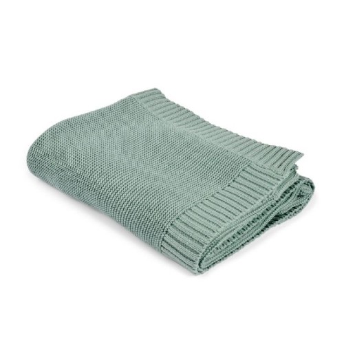 Mini Dreams Filt Knitted Blanket Vintage Green