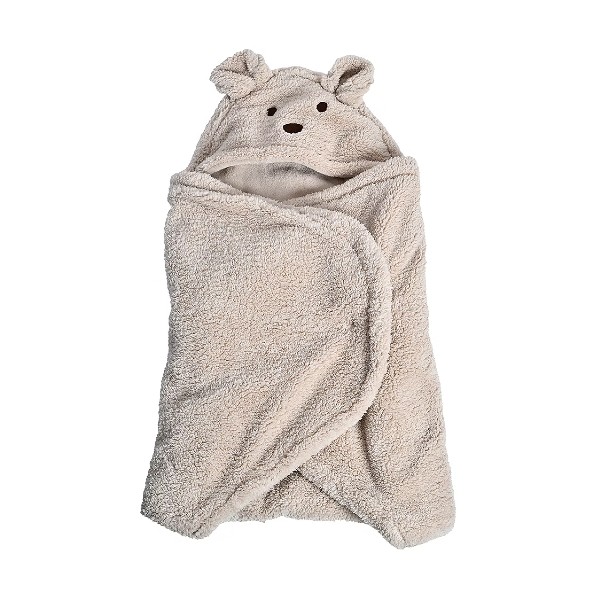 Mini Dreams Footmuff Teddy Bear Sand