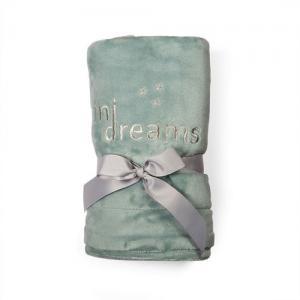 Mini Dreams Filt Soft Blanket Grön 75x100 cm