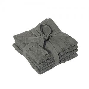 Mini Dreams Washcloths 5-pack Grey