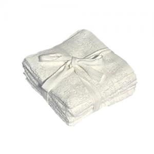Mini Dreams Washcloths 5-pack White