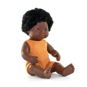 Miniland Doll Colorful Edition Laura Orange Romper 38 cm
