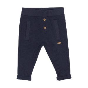 Minymo Sweatpants with Pockets and Buttons Parisian Night