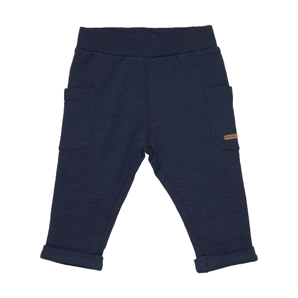 Minymo Sweatpants With Pockets Total Eclipse Blue
