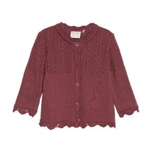 Minymo Knitted Cardigan Roan Rouge