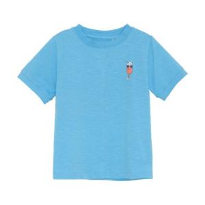 Minymo T-Shirt Kortärmad Blå Glass
