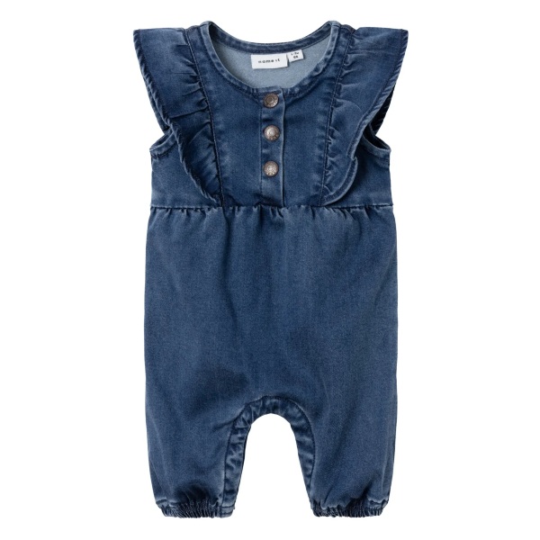 NAME IT Byxdress Denim med Volang