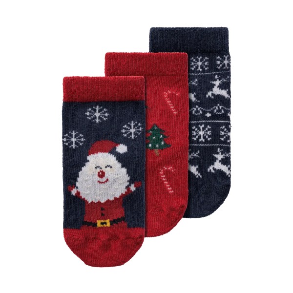 NAME IT Christmas Socks 3-pack