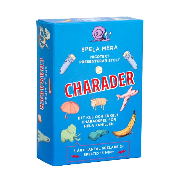 Nicotext Game The best of the Family Charades 3+