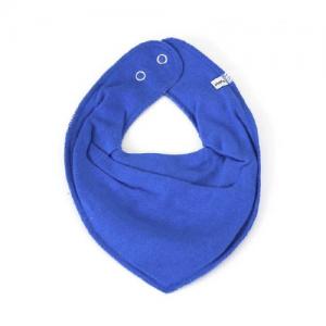 Pippi Scarf Enfärgad Haklapp i Tyg - 723 Blue