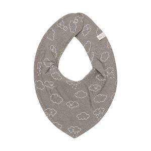 Pippi Scarf Fabric Bib - 2315 Brush Clouds