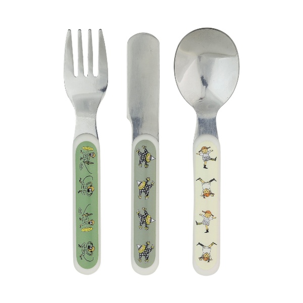 Rätt Start Astrid Lindgren Children's Cutlery Pippi Longstocking Circus