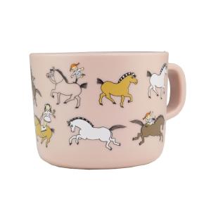 Rätt Start Astrid Lindgren Cup with Handle Pippi Longstocking Circus Pink