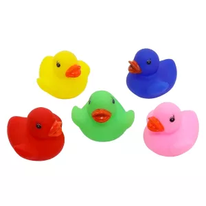 Rätt Start Bath Toys Rainbow Ducks 5-pack