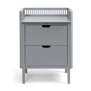 Sebra Changing Unit with Drawers Classic Grey