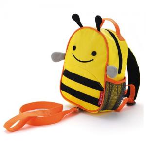 Skip Hop Zoo Let Mini Ryggsäck med Säkerhetsrem Bi