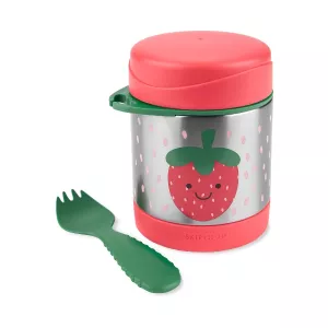 Skip Hop Sparkle Style Thermos Food Jar Strawberry