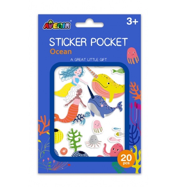 Avenir Stickers Pocket Ocean 20 st  3+