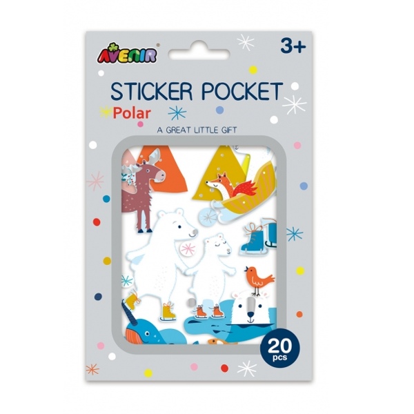 Avenir Stickers Pocket Polar 20 st  3+