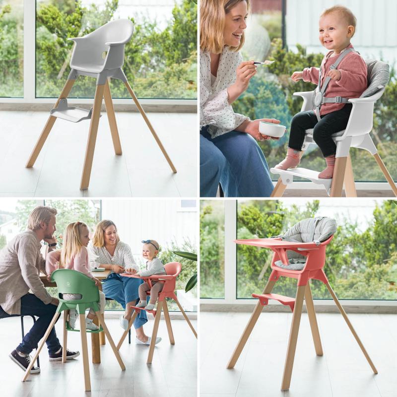 Stokke Clikk Matstol White.