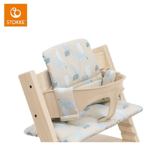 Stokke Tripp Trapp Classic Cushion Birds Blue ( Klassisk Dyna )