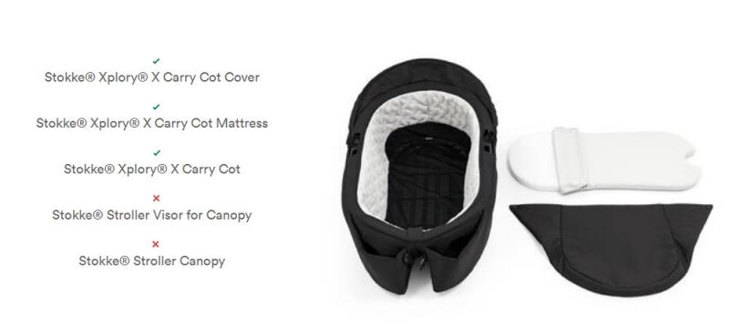 Stokke 2025 stroller canopy