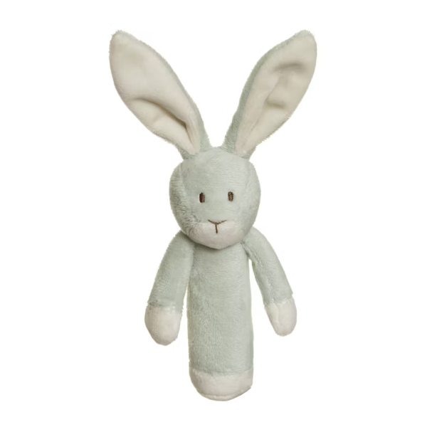 Teddykompaniet Diinglisar Rattle Bunny Green