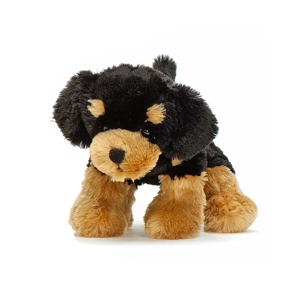 Teddykompaniet Hund 18 cm Black / Brown