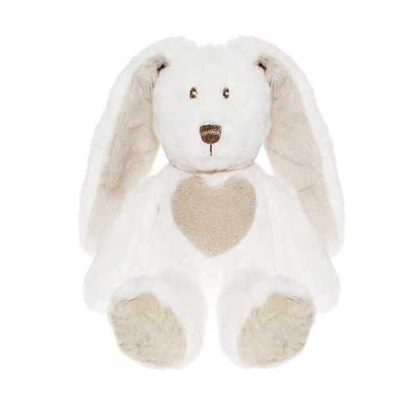 Teddykompaniet Teddy Cream Kanin Mini 24 cm Vit
