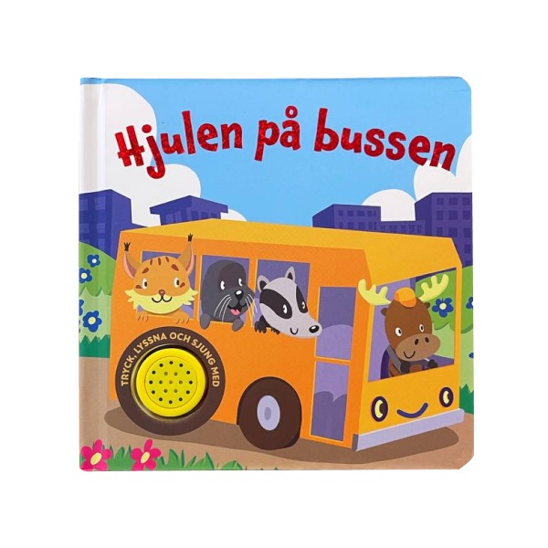 Tukan Förlag Bok Hjulen På Bussen (Med Ljud)