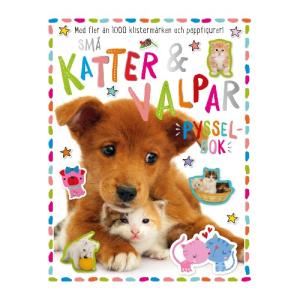 Tukan Förlag Little Kittens & Puppies Activity book with Stickers