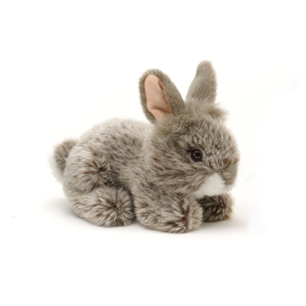 Uni-Toys Plushie Angora Bunny Grey