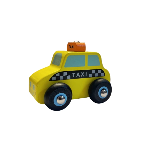 VIGA Wooden Car Taxi