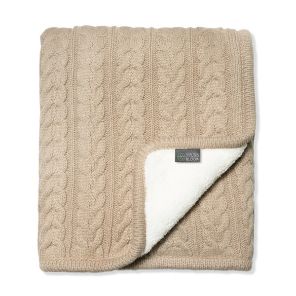 Vinter & Bloom Cuddly Blanket Sand Beige