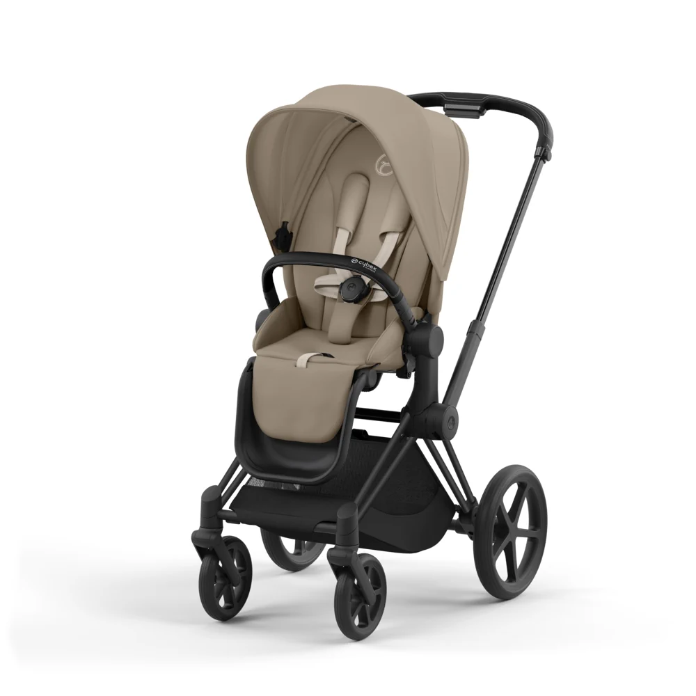 Cybex Priam LUX Stroller MATT BLACK Chassis COZY BEIGE G4