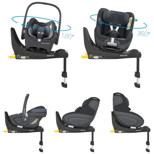 kleding Artiest Maar Maxi-Cosi Pearl 360 Authentic Black Toddler Car Seat