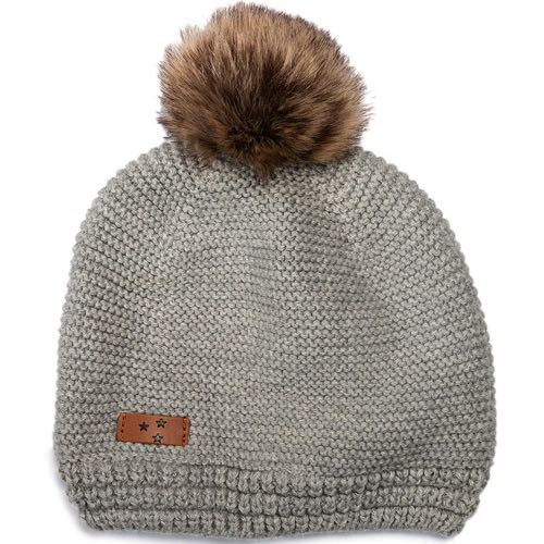 grey baby beanie