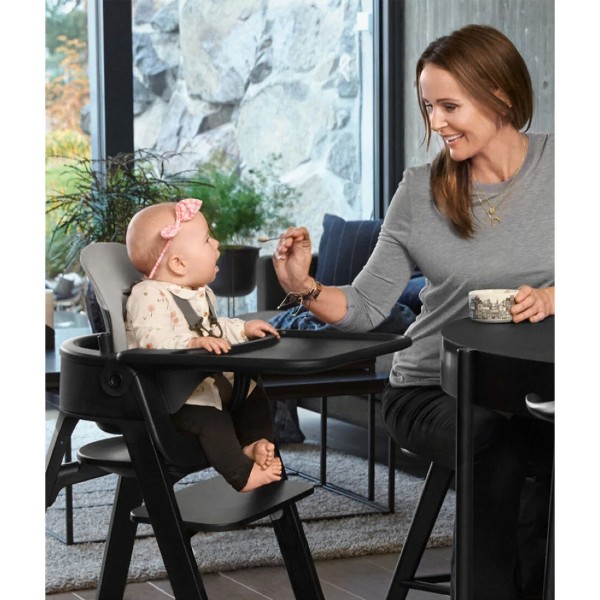 Stokke steps black discount oak