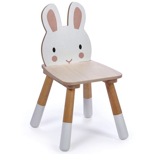 Bunny Gardening Naturally Animal Novelty Childrens Wooden Chair 