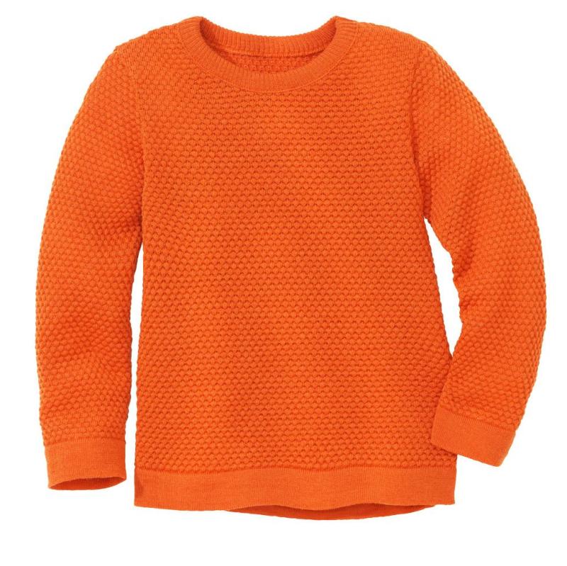 Disana Honeycombestickad tröja Orange