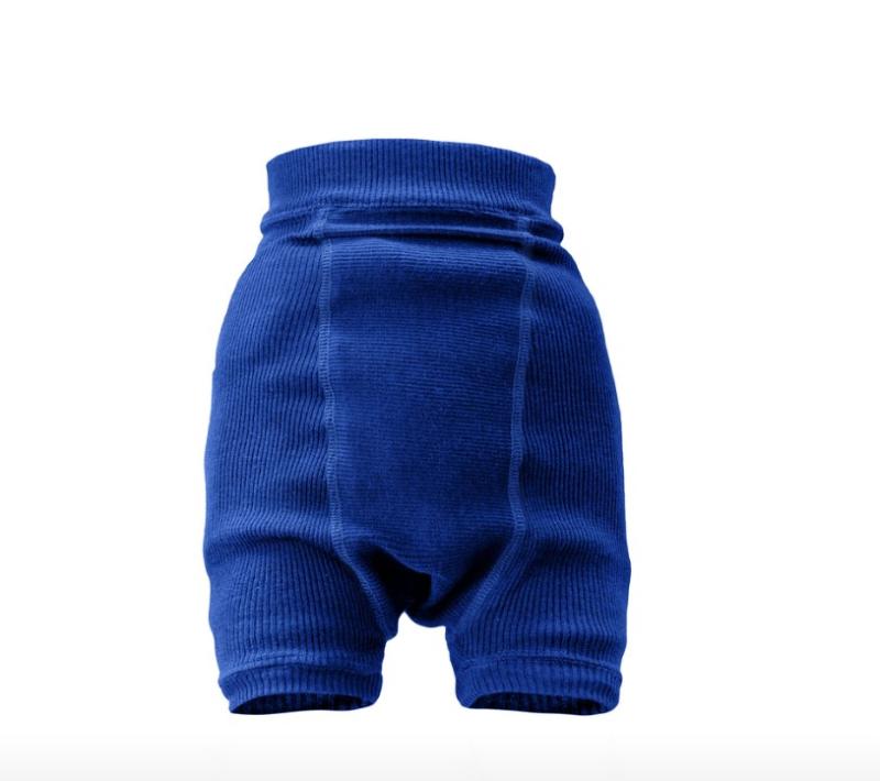 ManyMonths Wool Shorties Classic Blue/Elephant Grey