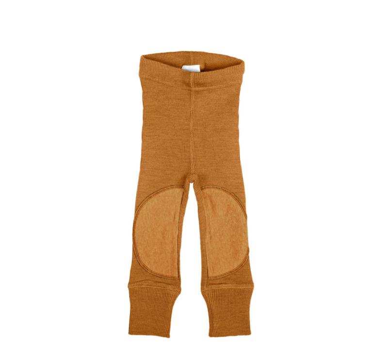 ManyMonths Unisex Leggings med knälappar Tangerine Marmalade