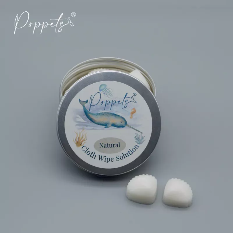 Poppets Baby Cloth wipe solution