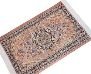 Matta - vävd - rosa