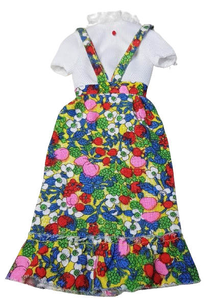 Floral Peasant Dress #8620 - KOMPLETT