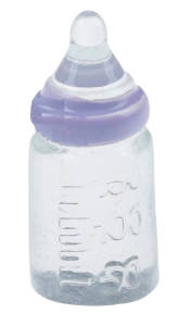 Nappflaska - lila