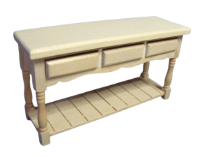 Bord/arbetsbänk - obehandlad