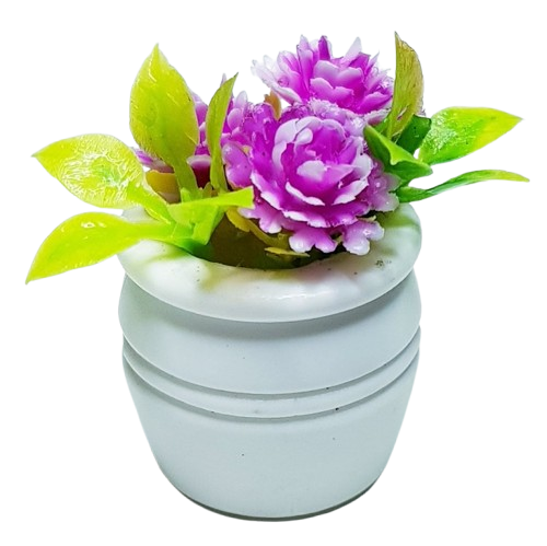 Blomma i kruka - rosa