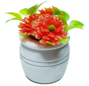 Blomma i kruka - orange