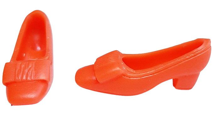 Skor - Bow Shoes - orange - Japan